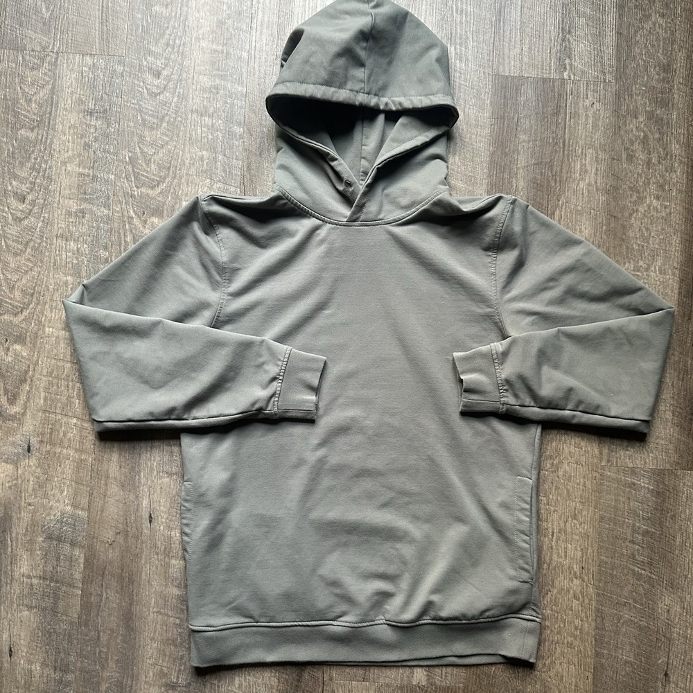 Cuts Hyperloop Sage Pullover Hoodie Men's M Knit Cotton Blend Long Sleeve